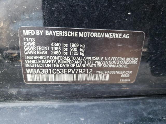 Photo 10 from auction – 2014 BMW 320 I with VIN WBA3B1C53EPV79212