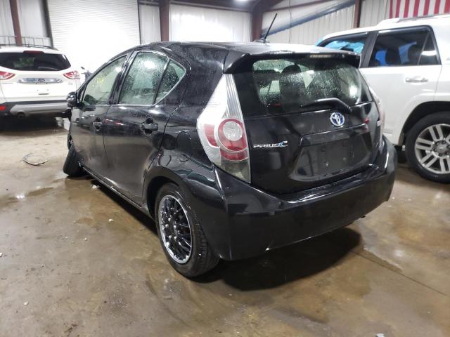 Photo 3 from auction – 2012 TOYOTA PRIUS C with VIN JTDKDTB33C1507916