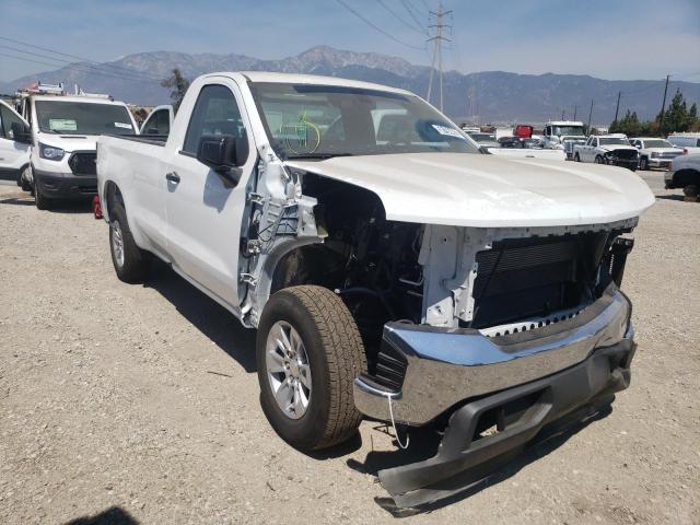 CHEVROLET SILVERADO 2021 with VIN 3GCNWAEF3MG384686 - Photo from auction