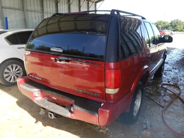 Photo 4 from auction – 2002 CHEVROLET BLAZER with VIN 1GNCS13W52K142050