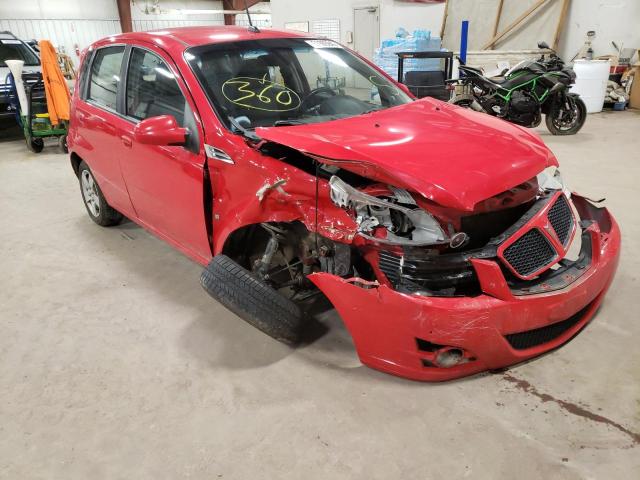 PONTIAC G3 2009 with VIN KL2TD66E49B637016 - Photo from auction