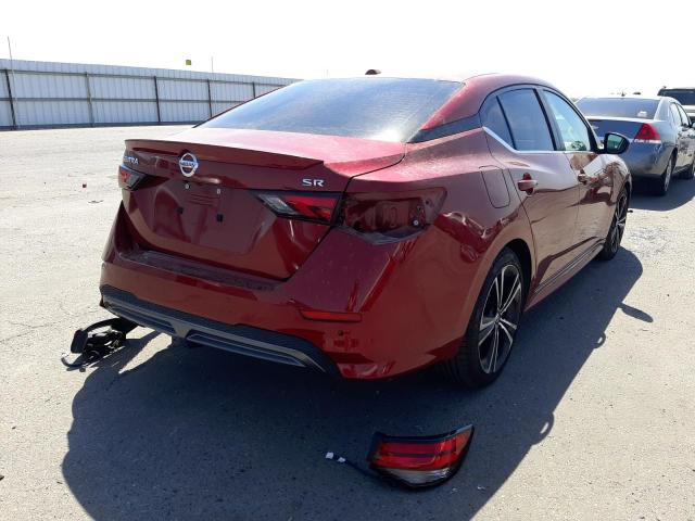 Photo 4 from auction – 2020 NISSAN SENTRA SR with VIN 3N1AB8DV0LY257546
