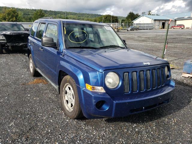 Photo 1 from auction – 2009 JEEP PATRIOT SP with VIN 1J4FT28A49D124573