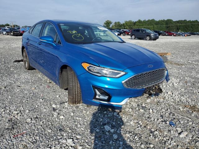 FORD FUSION TIT 2019 with VIN 3FA6P0D92KR124293 - Photo from auction