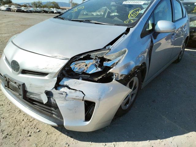 Photo 9 from auction – 2015 TOYOTA PRIUS with VIN JTDKN3DU9F0478063