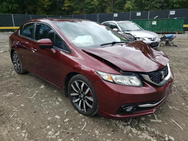 Photo 1 from auction – 2014 HONDA CIVIC EXL with VIN 2HGFB2F92EH547913