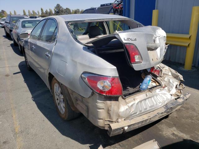 Photo 3 from auction – 2002 LEXUS ES 300 with VIN JTHBF30G020007652