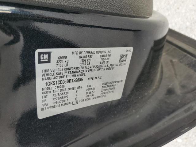 Photo 10 from auction – 2011 GMC YUKON SLT with VIN 1GKS1CE06BR129685