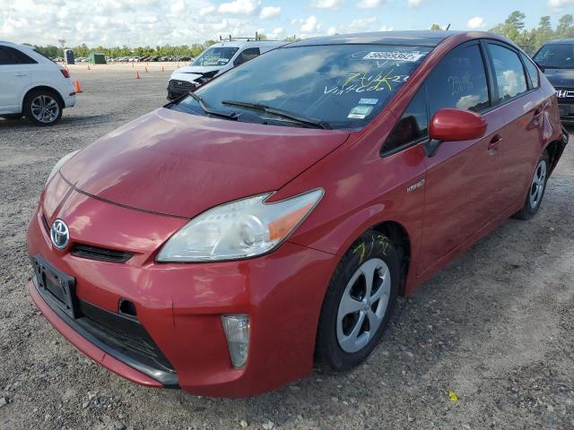 Photo 2 from auction – 2013 TOYOTA PRIUS with VIN JTDKN3DU8D5594600