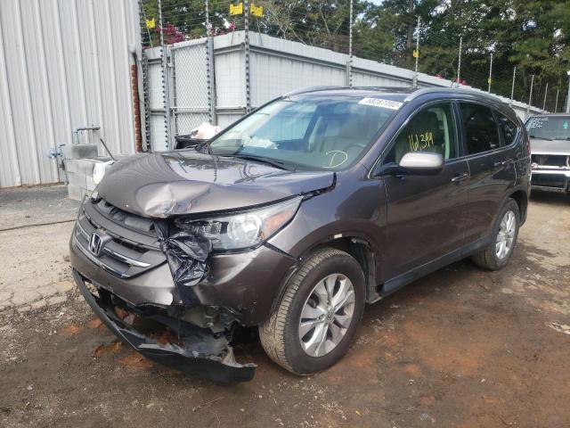 Photo 2 from auction – 2014 HONDA CR-V EXL with VIN 2HKRM3H75EH552862