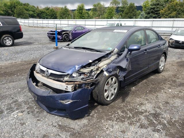 Photo 2 from auction – 2009 HONDA CIVIC LX with VIN 19XFA16539E022305