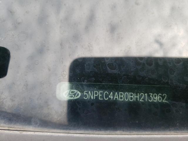 Photo 10 from auction – 2011 HYUNDAI SONATA SE with VIN 5NPEC4AB0BH213962