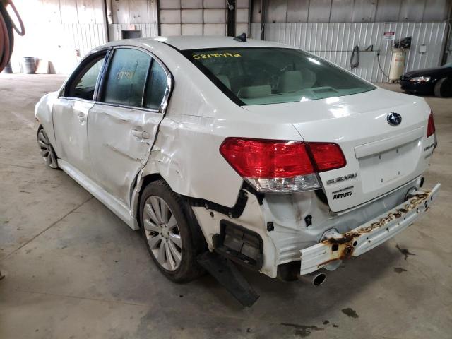 Photo 3 from auction – 2011 SUBARU LEGACY 2.5 with VIN 4S3BMBK60B3244193