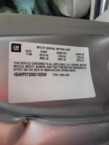 Photo 10 from auction – 2006 BUICK LUCERNE CX with VIN 1G4HP57206U132594
