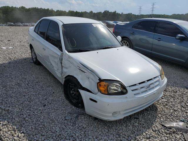 HYUNDAI ACCENT GL 2003 with VIN KMHCG45C73U482803 - Photo from auction