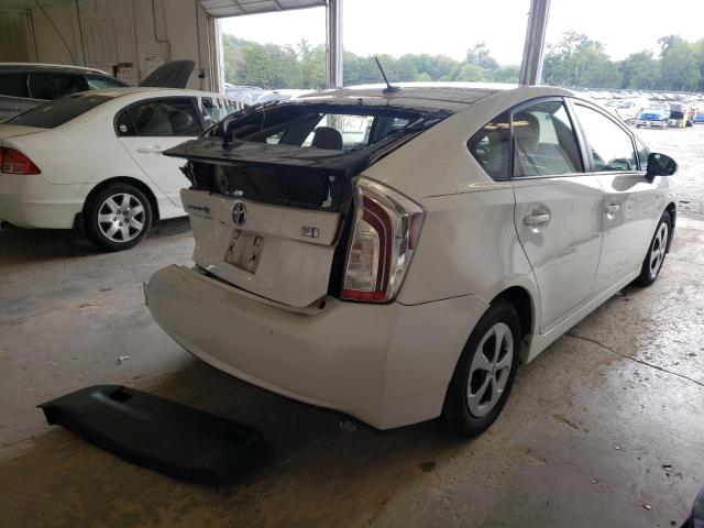 Photo 4 from auction – 2013 TOYOTA PRIUS with VIN JTDKN3DU5D5670497