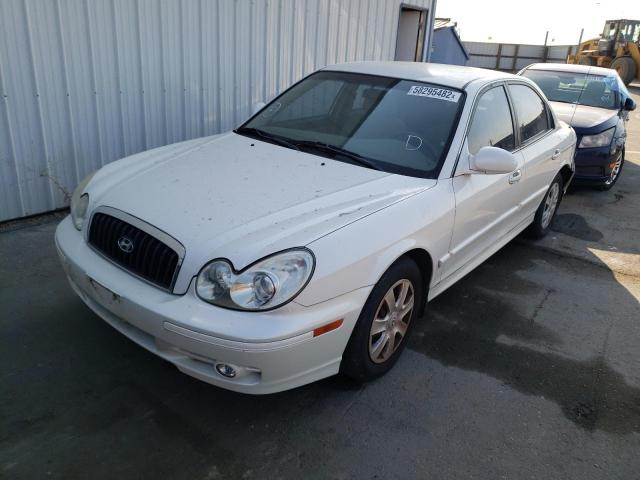 Photo 2 from auction – 2004 HYUNDAI SONATA GL with VIN KMHWF25H34A924348