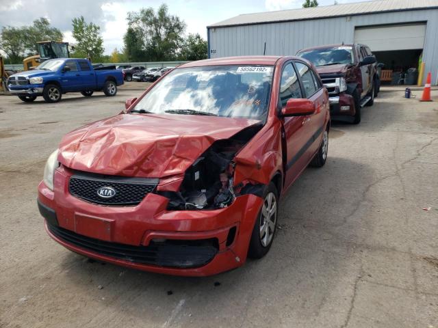 Photo 2 from auction – 2009 KIA RIO 5 SX with VIN KNADE243796544618