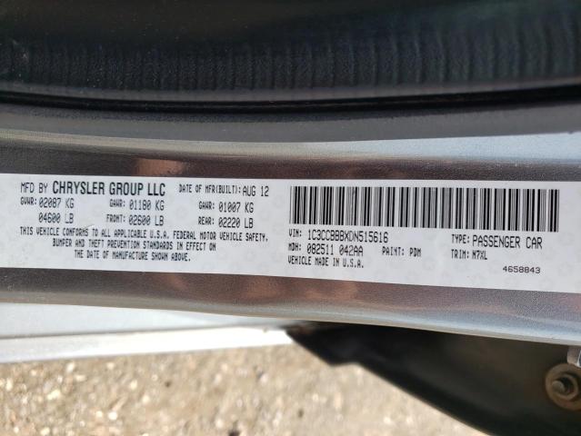 Photo 10 from auction – 2013 CHRYSLER 200 TOURIN with VIN 1C3CCBBBXDN515616