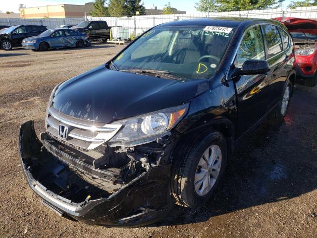 Photo 2 from auction – 2014 HONDA CR-V EX with VIN 2HKRM4H56EH110371