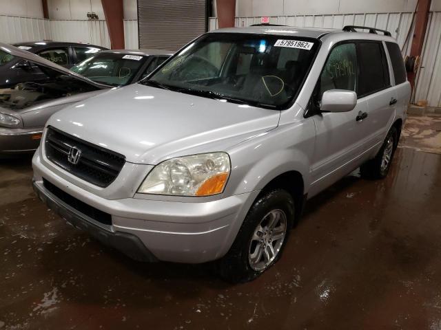 Photo 2 from auction – 2004 HONDA PILOT EXL with VIN 2HKYF18734H536054