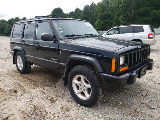 JEEP CHEROKEE S 2001 with VIN 1J4FT48S21L608496 - Photo from auction