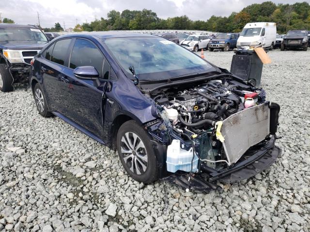 TOYOTA COROLLA LE 2021 with VIN JTDEAMDEXMJ010485 - Photo from auction
