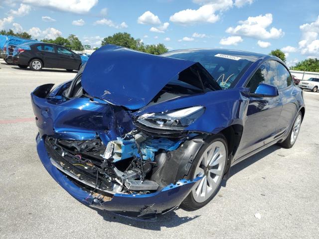 Photo 2 from auction – 2022 TESLA MODEL 3 with VIN 5YJ3E1EB5NF115572
