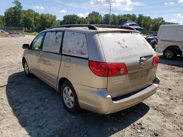 Photo 3 from auction – 2008 TOYOTA SIENNA CE with VIN 5TDZK23C28S142829