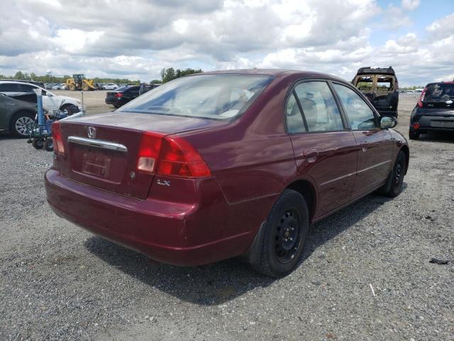 Photo 4 from auction – 2002 HONDA CIVIC LX with VIN 1HGES16582L023554