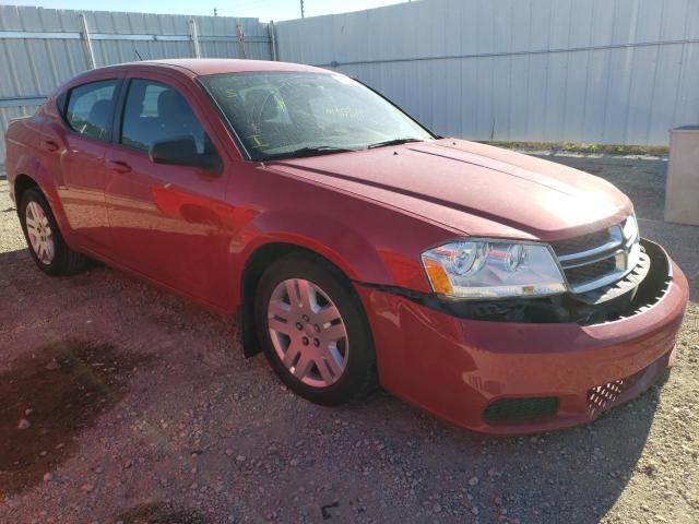 DODGE AVENGER SE 2013 with VIN 1C3CDZAB6DN553755 - Photo from auction