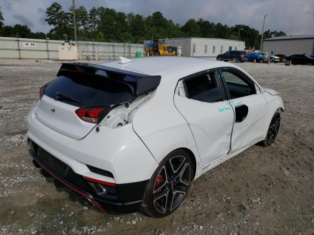 Photo 4 from auction – 2020 HYUNDAI VELOSTER N with VIN KMHT36AH5LU005778