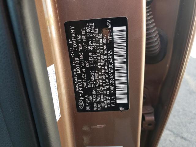 Photo 10 from auction – 2016 HYUNDAI TUCSON LIM with VIN KM8J33A25GU054955