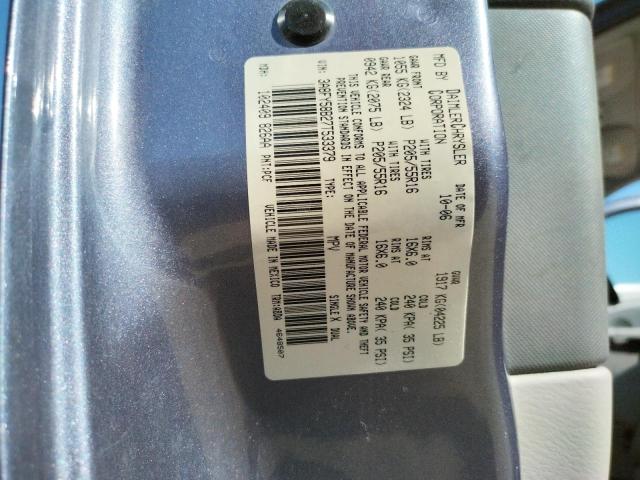 Photo 10 from auction – 2007 CHRYSLER PT CRUISER with VIN 3A8FY58B27T533379