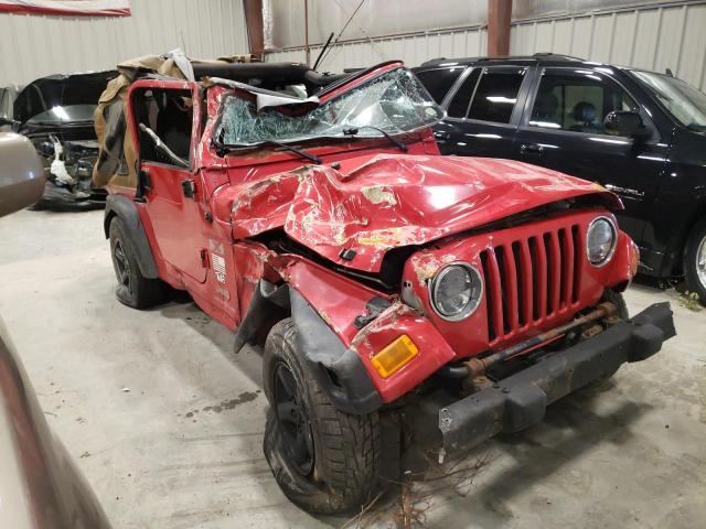 Foto 1 de la subasta – 2003 JEEP WRANGLER X con VIN 1J4FA39S13P341071