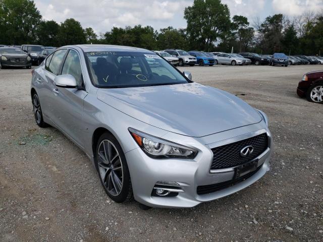 Photo 1 from auction – 2015 INFINITI Q50 BASE with VIN JN1BV7AR1FM399148