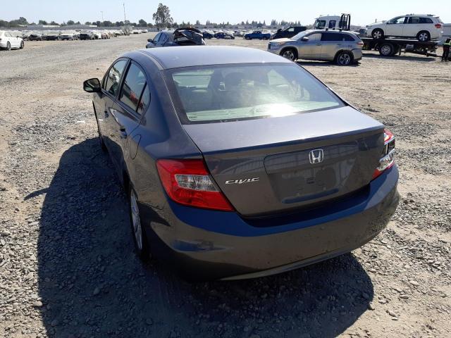 Photo 3 from auction – 2012 HONDA CIVIC EX with VIN 19XFB2F8XCE349126