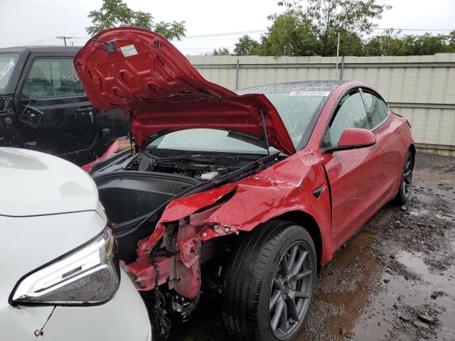 Photo 2 from auction – 2022 TESLA MODEL 3 with VIN 5YJ3E1EB5NF185007