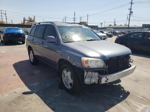 TOYOTA HIGHLANDER 2006 with VIN JTEDP21A760096911 - Photo from auction