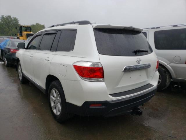 Photo 3 from auction – 2013 TOYOTA HIGHLANDER with VIN 5TDBK3EH0DS225623