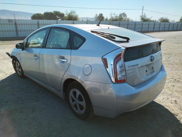 Photo 3 from auction – 2015 TOYOTA PRIUS with VIN JTDKN3DU9F0478063