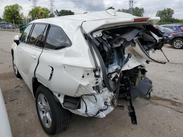 Photo 3 from auction – 2020 TOYOTA HIGHLANDER with VIN 5TDCZRBHXLS502316