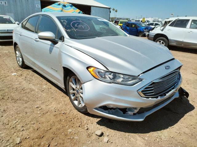 FORD FUSION SE 2017 with VIN 3FA6P0LU2HR316425 - Photo from auction