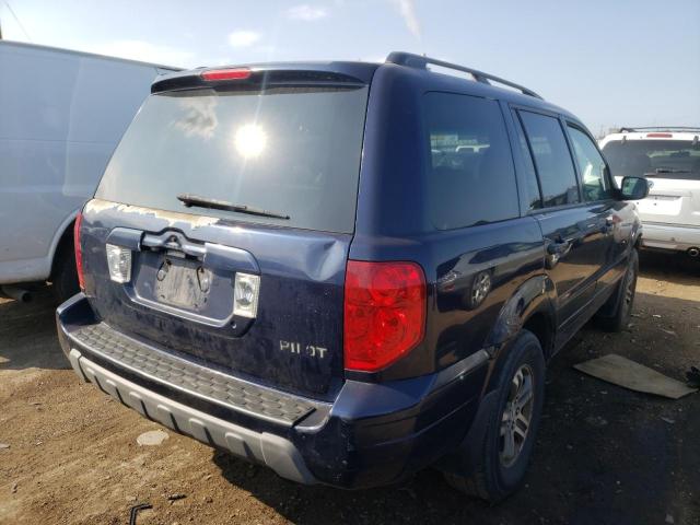 Photo 4 from auction – 2004 HONDA PILOT EXL with VIN 2HKYF18744H552506