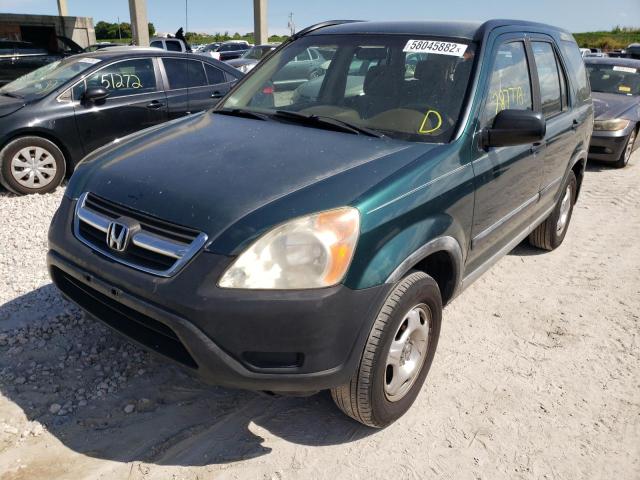 Photo 2 from auction – 2002 HONDA CR-V LX with VIN JHLRD68402C003085