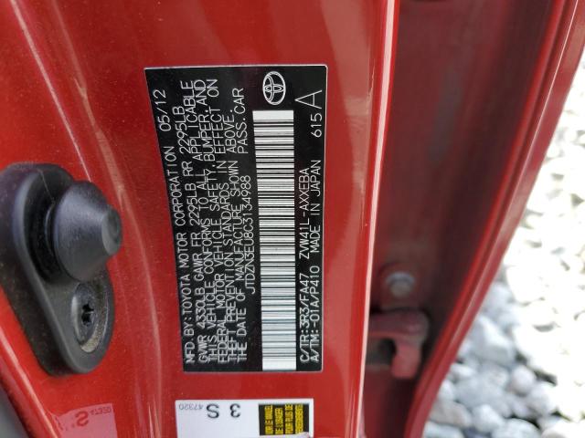 Photo 10 from auction – 2012 TOYOTA PRIUS V with VIN JTDZN3EU8C3134988