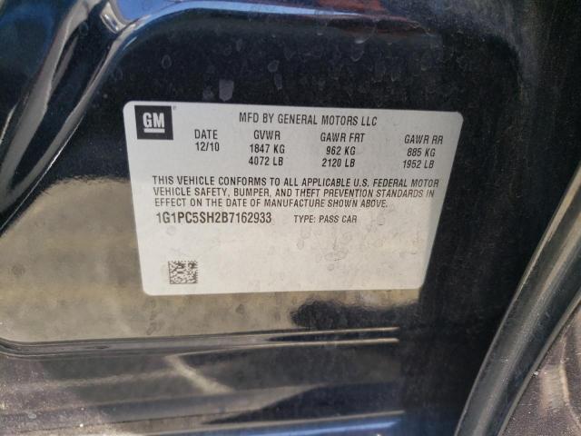 Photo 10 from auction – 2011 CHEVROLET CRUZE LS with VIN 1G1PC5SH2B7162933