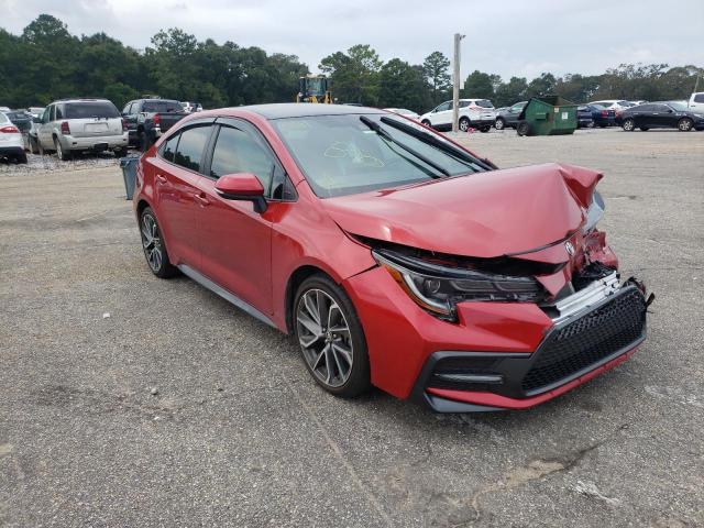 Photo 1 from auction – 2021 TOYOTA COROLLA SE with VIN 5YFS4MCE3MP075119