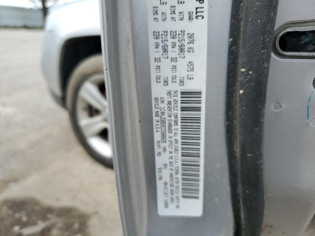 Photo 10 from auction – 2012 JEEP COMPASS SP with VIN 1C4NJDBB9CD588826