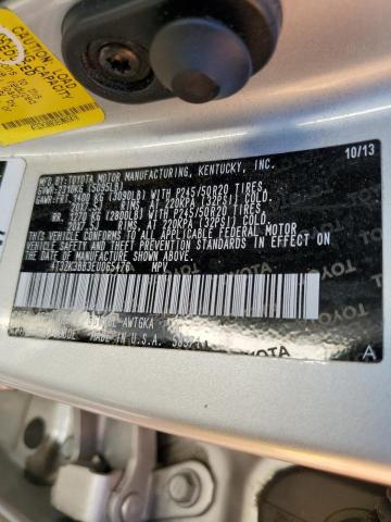 Photo 10 from auction – 2014 TOYOTA VENZA LE with VIN 4T3ZK3BB3EU065476